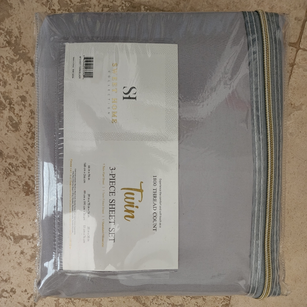 Sweet Home Collection 3-piece twin sheet set